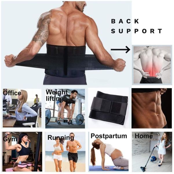 Detachable Latex Compression Waist Trainer with adjustable Velcro closure