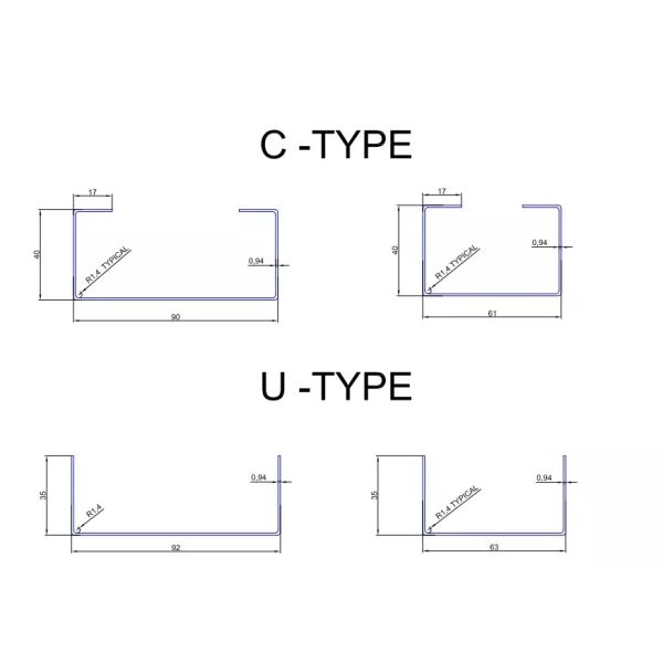 Stud Track Roll Forming Machine