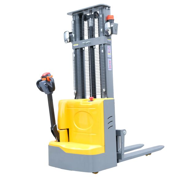 Warehouse Lightweight Electric Stacker Capacity 1 Ton 1.5 Ton 3m