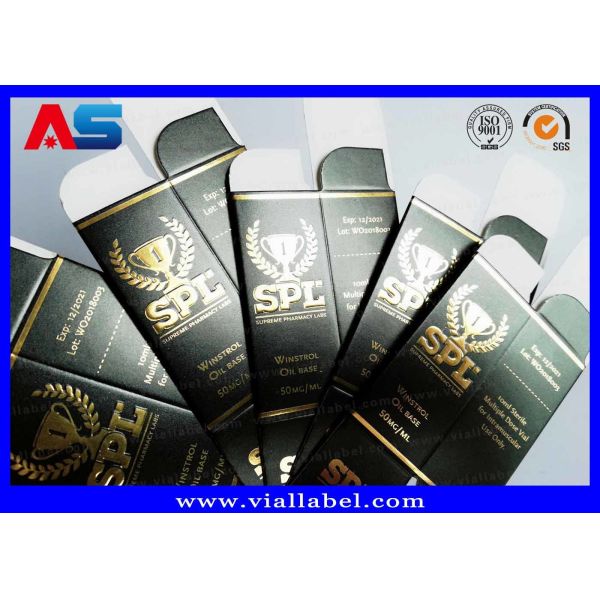 Capsules packaging box Glossy Finish Pharmaceutical Packaging Box / Medicine Paper Box For Pill Bottle