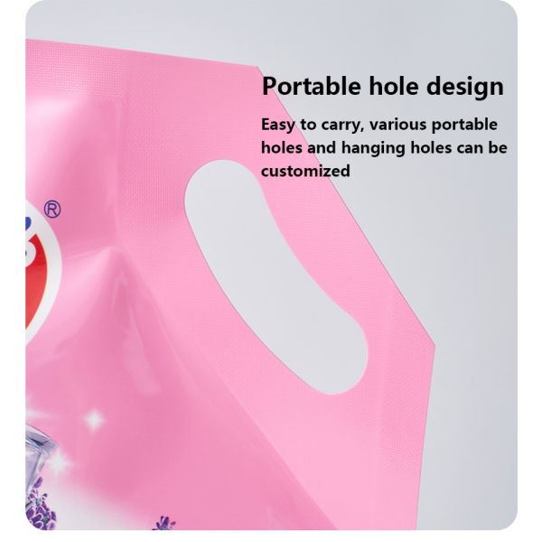 Finished Bags PET/AL/PE Composite Material Suitable for Laundry Detergent Components Ultraviolet Protection