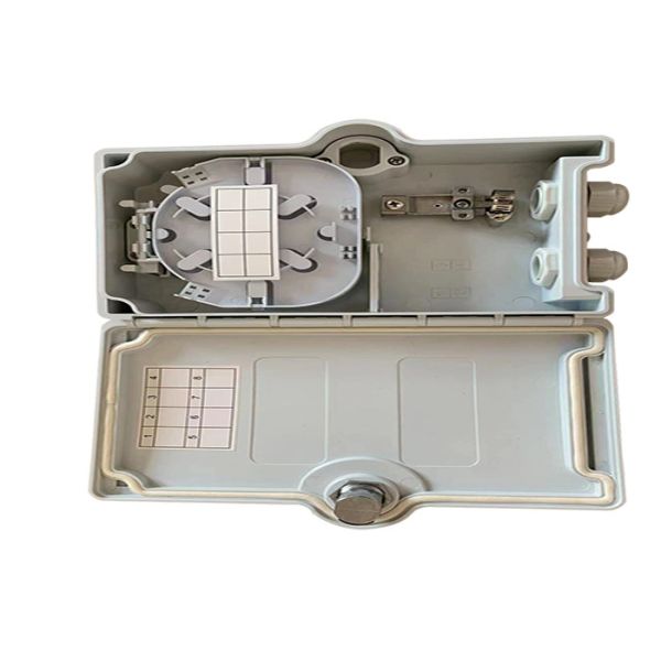 wall mount Outdoor Fiber Optic Distribution Box，PC+ABS material IP65