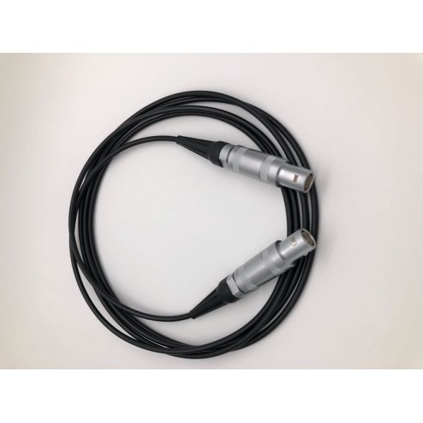 Ultrasonic Probe Electrical Power Cable , 6ft Coaxial Custom Cable Assemblies