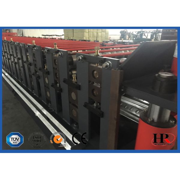 Double Press Cold Roll Forming Machine Easy Operation With Transmission Chain