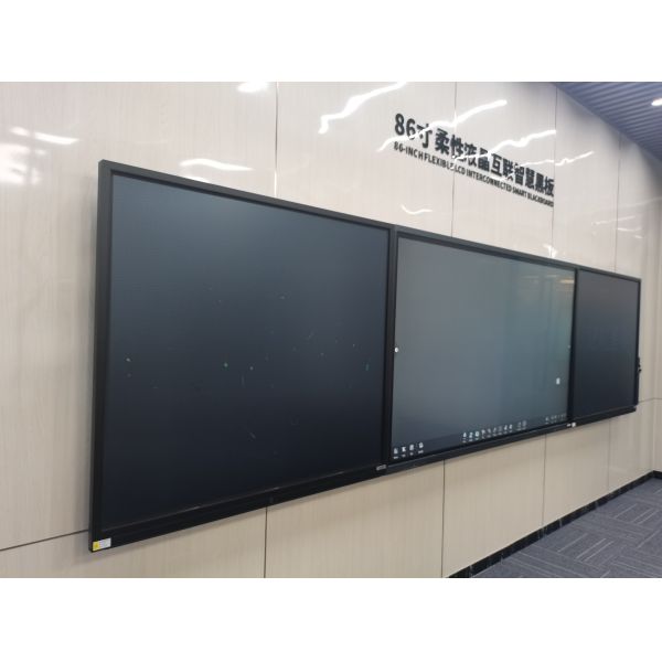 86 Inch Flexible LCD Interconnected Smart Digital Blackboard For Teaching