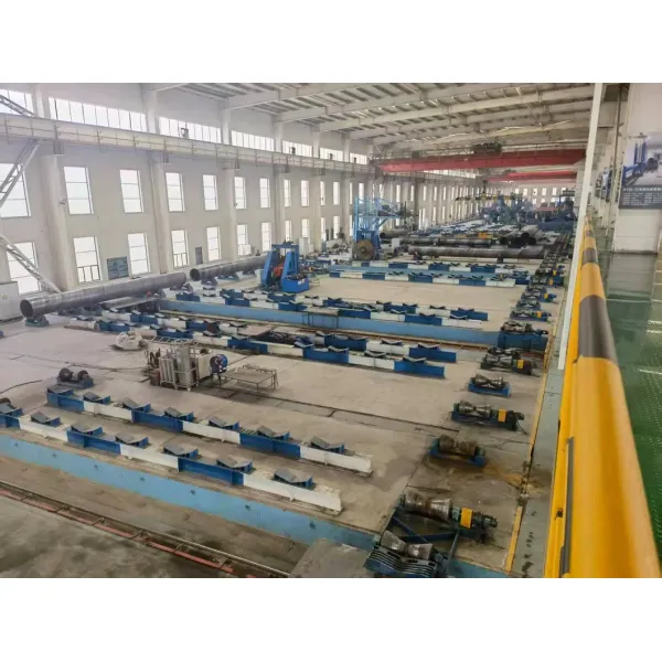 Automatic PLC Controlled 3LPE Coating Pipe Production Line with Shot Blasting Surface Preparation