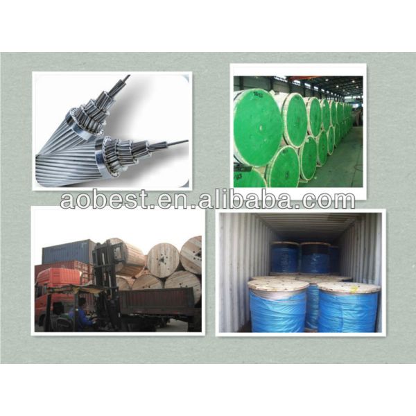 Low Voltage AAC ACSR Insulated Bare Conductor Cable for Overhead Application IEC60502 DIN