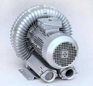 Quality 50 / 60Hz 4.3kw Silver Turbine Air Blower , Industrial Air Blower For Package Machine for sale
