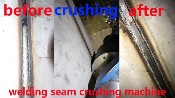 Longitudinal Welding Seam PLC CE Automatic Grinding And Polishing Machine