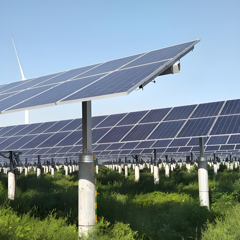Customizable Tilt Angle Ground Solar Mounting Brackets High Strength Zinc-Magnesium-Aluminum Steel Durable and Eco-Friendly