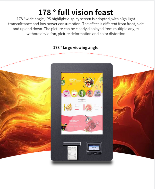 Wall Mount Outerdoor Self Service Kiosk Waterproof IP65