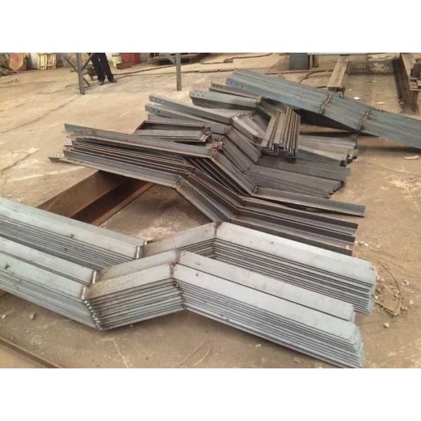 U Channel Green Workshop Steel Structures For Railway Station