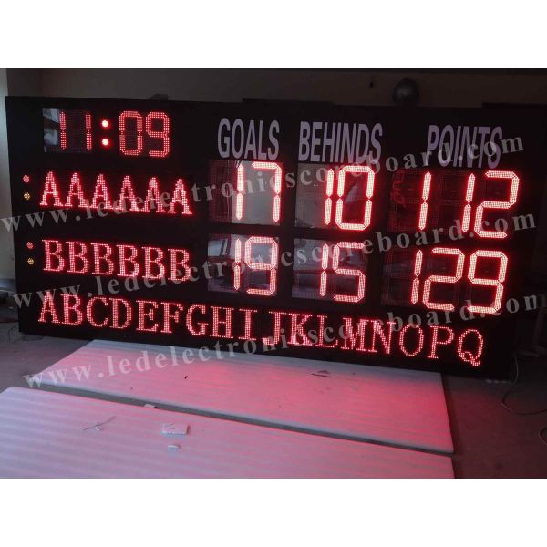 Commercial Electronic Cricket Scoreboard , Portable Cricket Scoreboard Multi Purpose