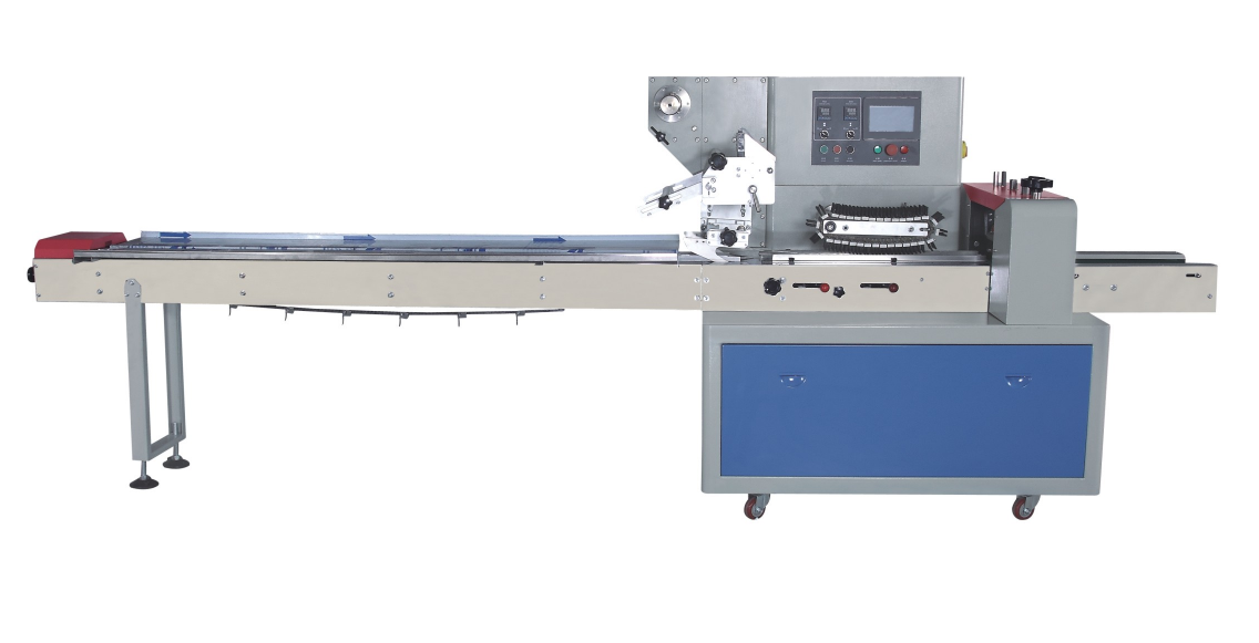Automatic Flow Packing Machine Roll Film Bag Pillow Bag Biscuits Bread Cake