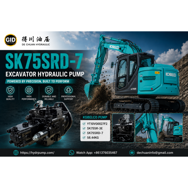Komatsu Compatible Hydraulic Main Pump High Strength Alloy Direct Replacement for D37 D39 Bulldozer