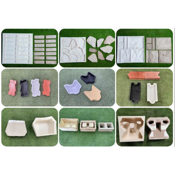 PLC Control System Wet Cast Machinery Floor Tile Making Machine 220V