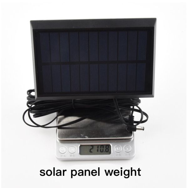 Split Outdoor Waterproof 300Lm Solar Powered LED Wall Light
