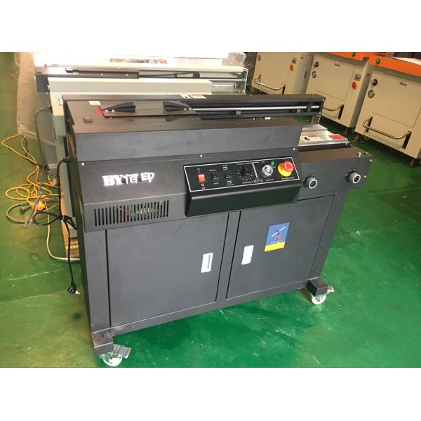 High Precision Manual A3 Binding Machine Plastic Tank Heated Touch LCD Display