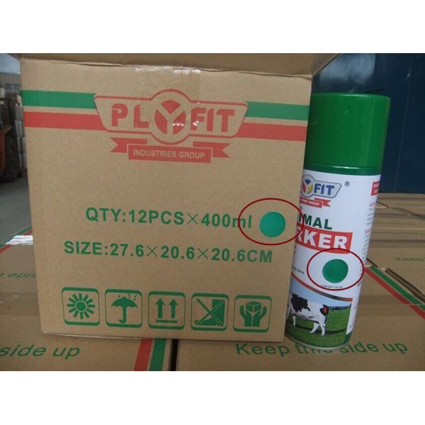 Harmless Livestock Marking Spray Paint