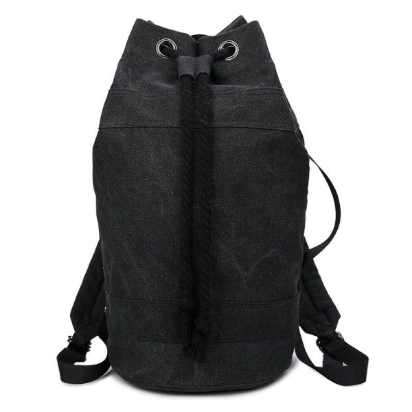 Ergonomic Travel Draw String Waterproof Backpacking Backpacks 210D Nylon