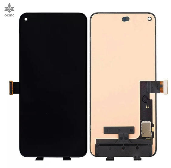 Google Pixel 5 LCD screen replacement panel front view