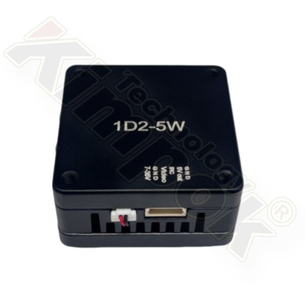 1.2G 5W Analog Wireless Image Transmission 9CH Low Latency Anti-interference Security Monitoring Long-Distance Stable Transmission Equipment
