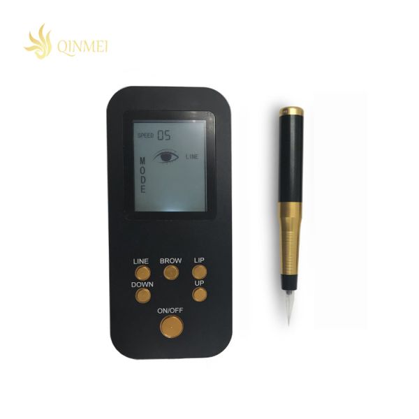 Black Alumium Alloy 1.35W Wireless Black Permanent Makeup Machine