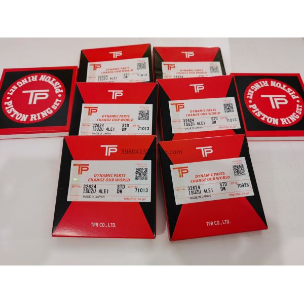 2mm Engine Piston Ring 897141-2080 TP 32624 Flat 4LE1 For ISUZU Engine