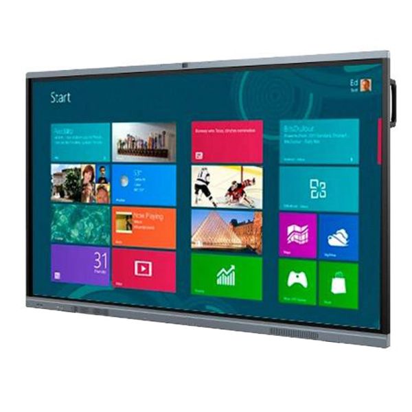 4K Interactive Touch Screen Whiteboard 75 Inch Smart Board For Indoor