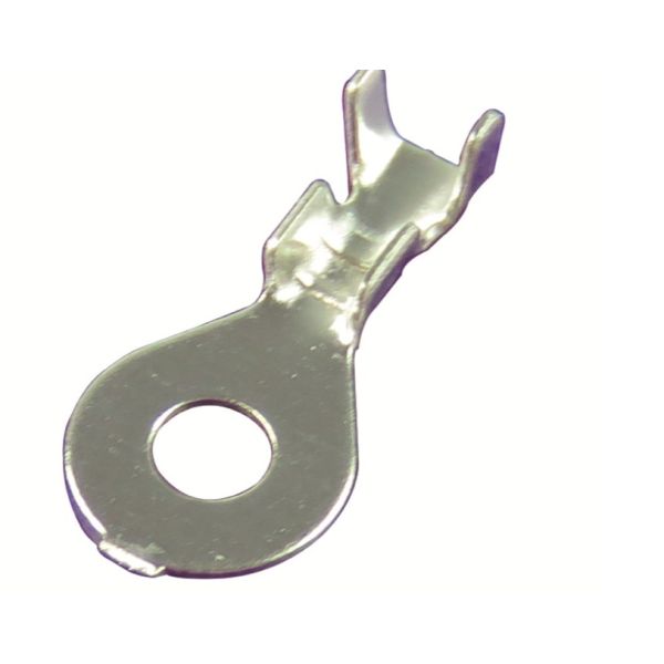 Custom Made Brass Ground Ring Terminal / Round Wire Terminals Oem Service