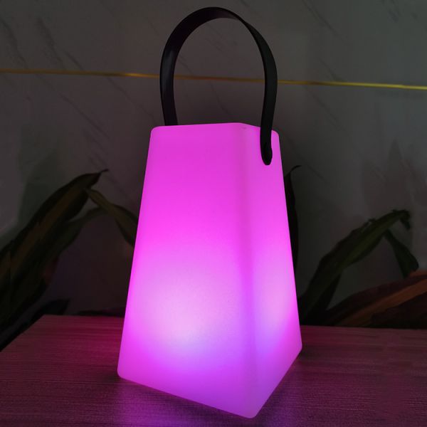 LED Plastic Color Changing Waterproof Garden Decorative Lamp With Remote Controller