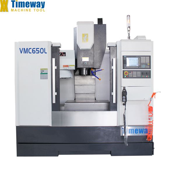 VMC650L Vertical Machining Center 700mm Table Travel ±0.006mm Repeatability Operation