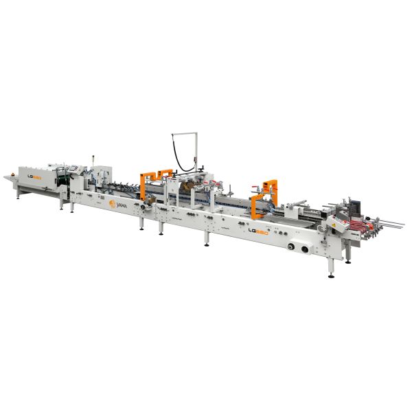 Carton Paper Box Making Machine Folder Gluer