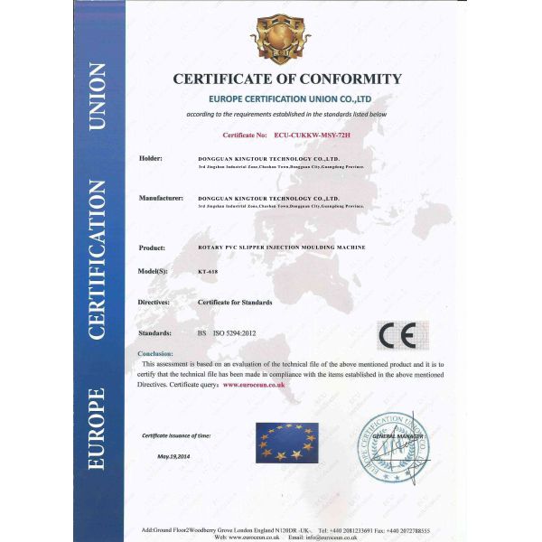 130 - 180 Pairs/hour Slipper Making Machine 22500W Chappal Making Machine KT-618