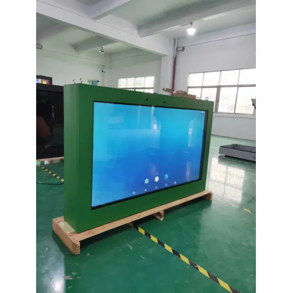 55inch Digital Signage Kiosk with 1920x1080 Resolution Capacitive Touch