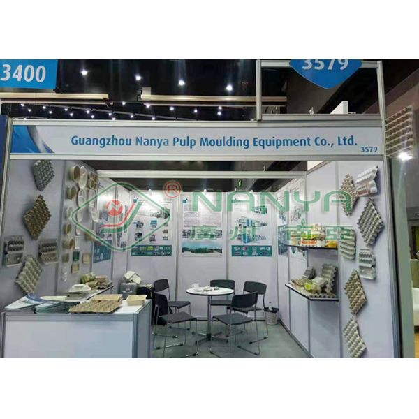 OEM Pulp Egg Tray Making Machine , Automated Paper Pulp Moulding Machine