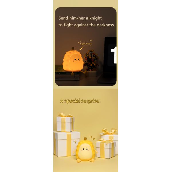 Convenient Timing Brightness Switch Control LED Night Light Lamp for Small Spaces