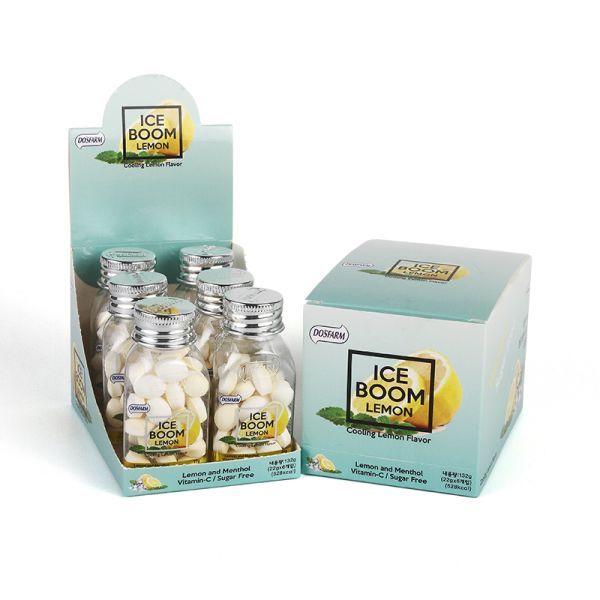 Healthy Lemon Flavor Compressed Candy Zero Sugar