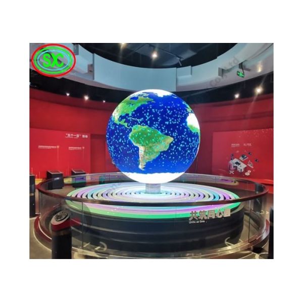 Video/Text/Image Display Function Sphere LED Screen Waterproof IP43 Perfect for Shopping Mall/Events