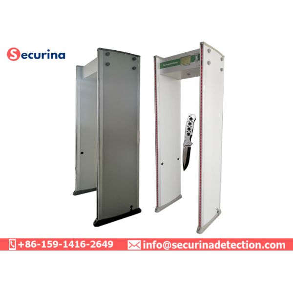 Waterproof Archway Metal Scanner Walk Through Safety Gate With Automatic Counting Function