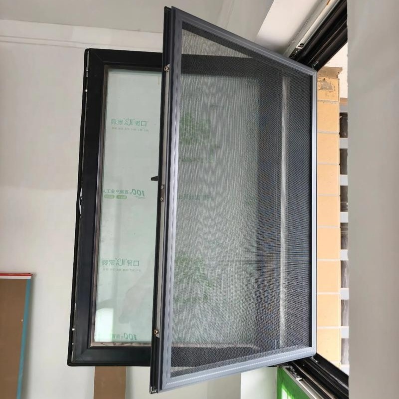 Modern Stainless Steel Wire Expandable Filtering Mosquito-Proof Window Screen with Aluminum Alloy Mesh for Casement Windows