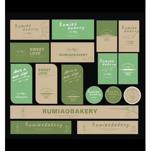 Custom Cosmetic Jar Labels Container Coated Paper PS Version Printing