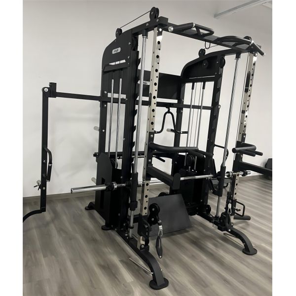 Commercial Gym Cable Crossover Machine Multi-Functional Smith Machine Bodybuilding Shoulder Back Workouts Focused Chest Exercise