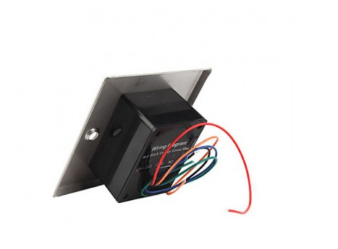 Stainless Steel AC 120V Touchless Infrared Door Exit Button