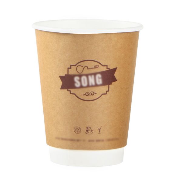 Disposable Single/Double/Wall Hot Drinking Kraft Paper Cup Initial Payment Option Now