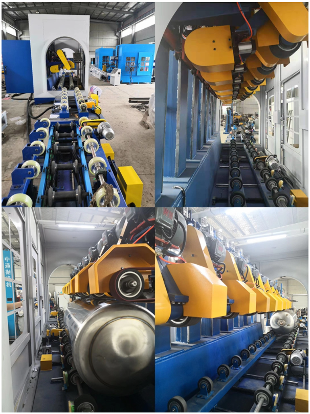 High Efficiency and High Quality CNC Profile Customized CNC LNG Pipe line Polishing Machine