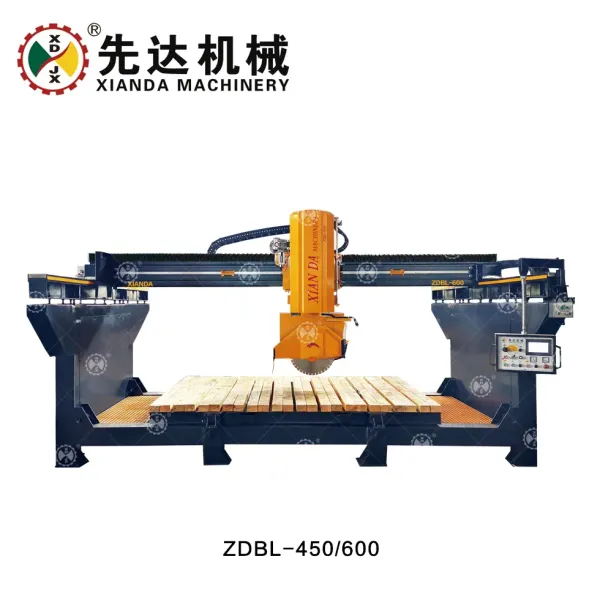 Mono Block Bridge Saw Stone Infrared Cutting Machine