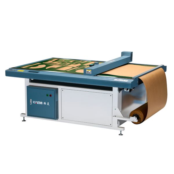 Full Aluminum Alloy Frame Flatbed Cutter Plotter with 1500x900mm Cutting Scope and 1200mm/s Speed for Inkjet Paper Patterns