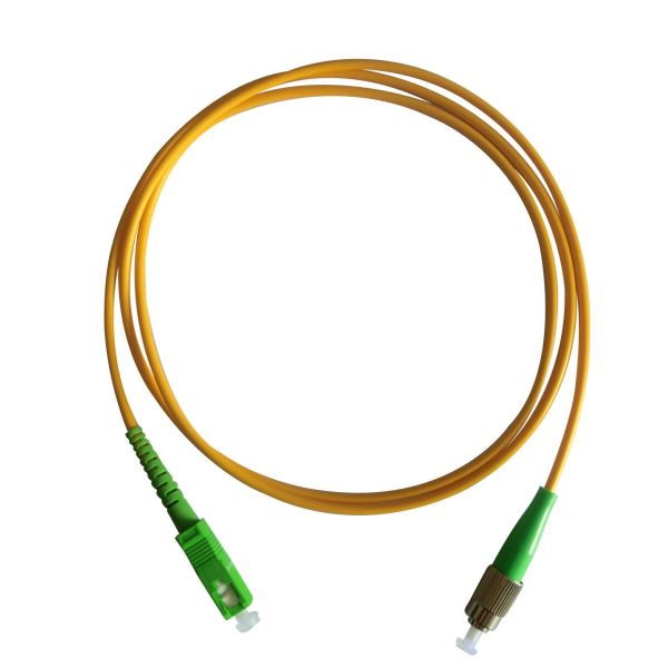 SC / APC Single mode, G657B3 fiber, LSZH, Fiber Optic Patch Cord