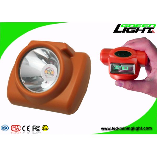 Hard PC Material Cordless Mining Lights 13000lux Portable Oled Screen Vivid Colors